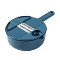 thumbnail image 3 of Bearachild Juego de herramientas para cortar frutas y verduras, rallador de 12 Uds., rebanador colgante de acero inoxidable, Kit triturador doméstico para Cocina y Comedor No.04 Bearachild HA002257-04B, 3 of 6