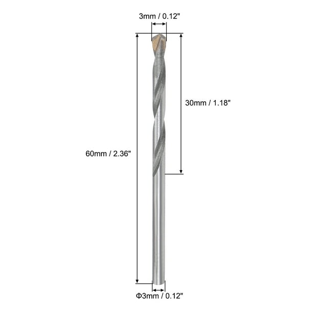 3mm metal 2024 drill bit