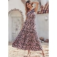 thumbnail image 2 of Vestido Maxi Floral de Un Hombro para Mujer PRETTYGARDEN Talla M, 2 of 5