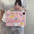 thumbnail image 4 of Cartoon Kids Tablet Case For iPad Mini 1 2 3 4 5 6 7 Air 11 6 Pro 10.2 10.9 inch iPad Air 11inch M3 (2025) Silicone CuteUnicorn Bracket Tablet Cover, 4 of 5