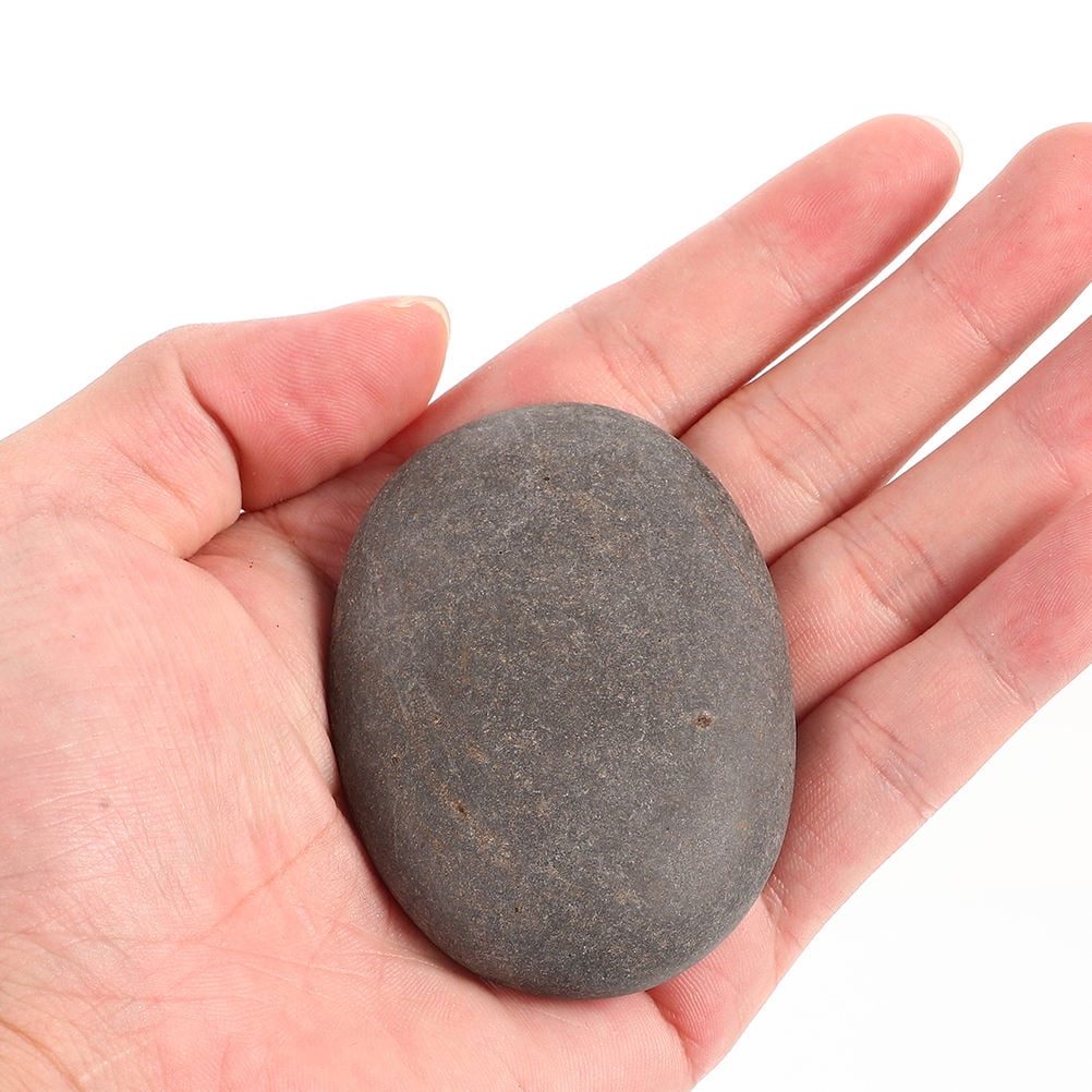 20 Pcs Rock Painting For Adults Kindness Stones Pebble Art Supplies Decorating Child Grey