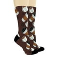 thumbnail image 2 of ThisWear Coffee Lovers Gifts Need Some Coffee Novelty Socks Coffee Themed Gifts 6-Pair Novelty Crew Socks, 2 of 5