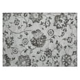 thumbnail image 2 of Addison Rugs Chantille Indoor/Outdoor Transitional Floral Gray Washable Rectangle Rug, 1'8" x 2'6", 2 of 6