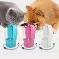thumbnail image 3 of Large Capacity Foldable Dog Water Bottle Lightweight Portable Dog Water Bowl Dispenser For Small Medium Large Pet Water Bottles For Walking Hiking Travel Leak Proof Water Dispenser For Dog, 3 of 4