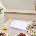 thumbnail image 4 of Plastic Tray Tea Tray Fruit Tray Beauty Salon Storage Hotel Home Use English Rectangular Cup, 4 of 5