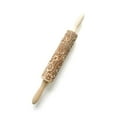 thumbnail image 4 of CAYU Christmas Flower Snowflake Pattern Rolling Pin Flower Gravure Laser sur Rouleau en Bois en Relief, 4 of 6