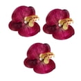 thumbnail image 1 of Pasadores de flores decoración moda flor horquilla pinza para el pelo tocado Púrpura, 1 of 8