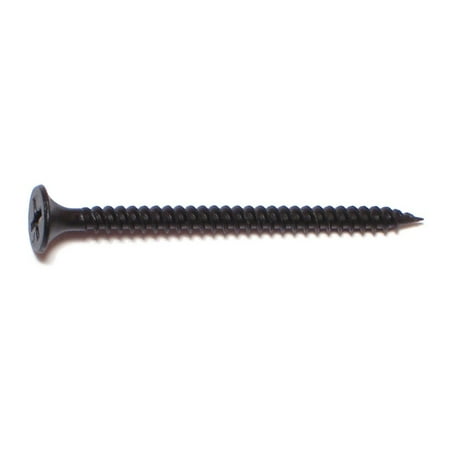 

#6 x 2 Black Phosphate Steel Fine Thread Phillips Bugle Head Drywall Screws DWSCR-113