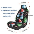 thumbnail image 3 of Fotbe Disco Mirror Ball Snowman Funda para Asiento de Auto con Estampado – Impermeable y Antisudor – Ajuste Universal, Lavable a Máquina, Antideslizante (1 Pieza), 3 of 5