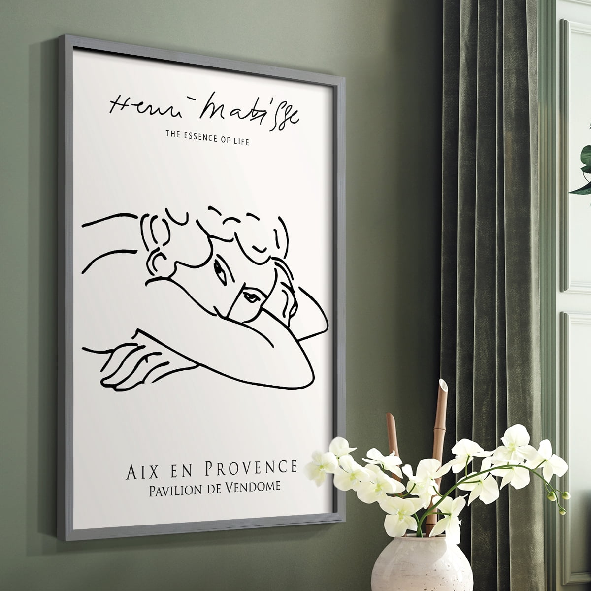 Matisse LXVI Framed Print - Solid Wood