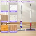 thumbnail image 7 of MYSPRI 9 Pack Reusable Mop Pads Refills for SwifferPower Mop, Microfiber Washable Power Pad for Multi-Surface Floors Cleaning, 7 of 7