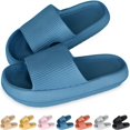 thumbnail image 4 of Zapatillas de baño para hombre y mujer, zapatillas originales Cozislides, zapatillas de baño Cloudyzz, zapatillas de goma para el hogar, zapatillas antideslizantes, chanclas de verano para, 4 of 6