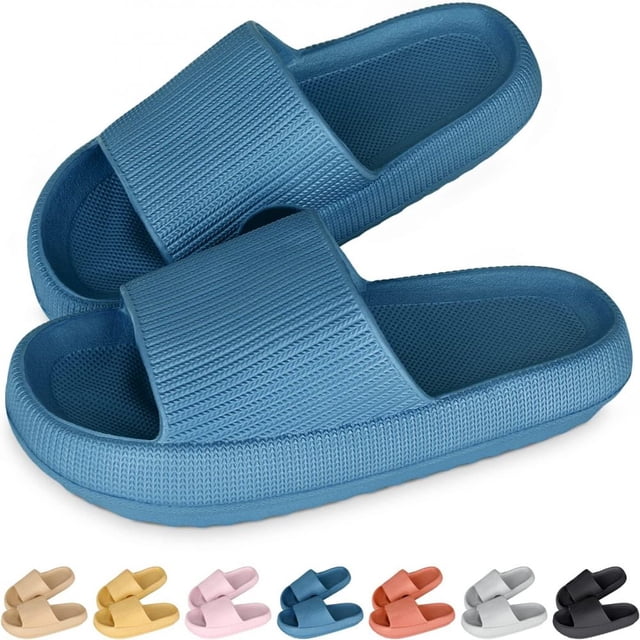 Zapatillas de baño para hombre y mujer, zapatillas originales Cozislides, zapatillas de baño Cloudyzz, zapatillas de goma para el hogar, zapatillas antideslizantes, chanclas de verano para