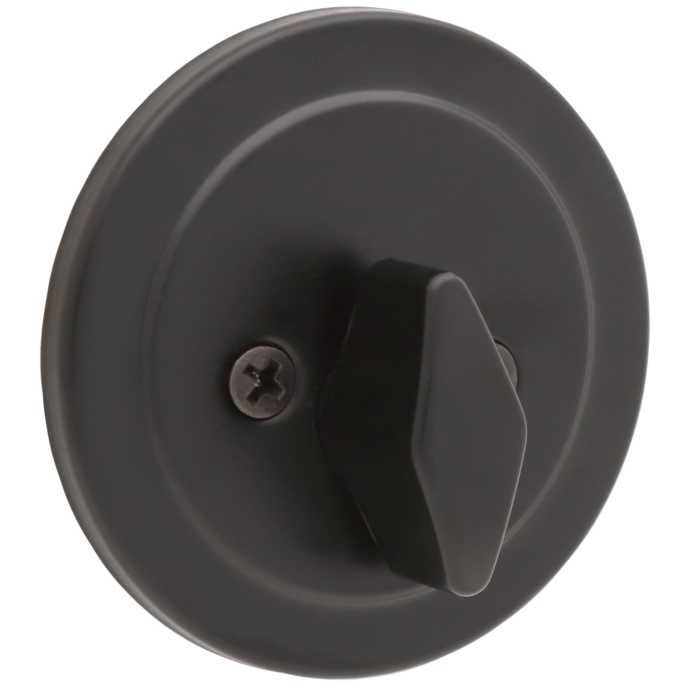 (4 pack) Hyper Tough Keyed Entry Single Cylinder Deadbolt Matte Black