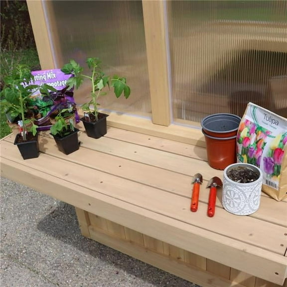 Yardistry YM11816COM Yardistry Greenhouse Workstation