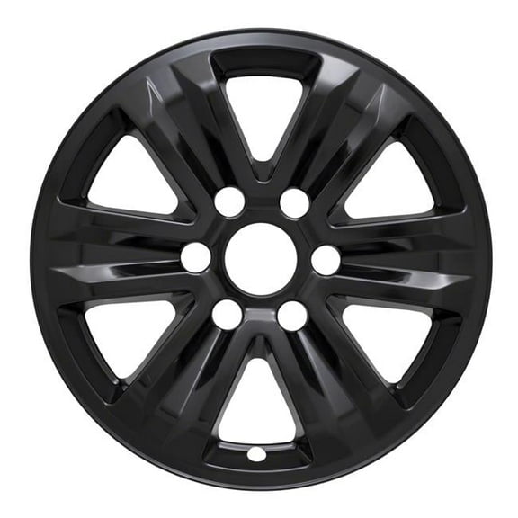 17 in. Impostor Wheel Skins Set, Black for 2015-2017 Ford F-150