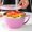 Hot Pink, variant on Kbndieu Stainless Steel Bowl Double Layer with Lid Handle Cup Ramen Bowl Soup Bowl Insulated Fresh Lunch Box on Clearance