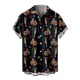 thumbnail image 1 of Camisas Para Hombre Camisa Hawaiana Casual Sin Posicionamiento Botones de Impresión Beach Turndown Blusa de Manga Corta Odeerbi ODB157369, 1 of 6