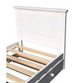 61 in Queen Bed Slats 61 in Solid Pine Wood Slats Mattress Support Pack of 13 Count Replacement