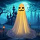 thumbnail image 1 of 2 kits de fantasmas iluminados: kits de fantasmas para decoración de Halloween, kit de fantasmas iluminados de altura ajustable para Halloween, kit de fantasmas DIY con luces, kits de fantasmas ilumin, 1 of 7