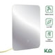 thumbnail image 3 of Espejo Kit Para Baño Con Luz Led Sistema Touch cafe, 3 of 7
