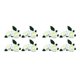 thumbnail image 4 of Flores artificiales Monstrate 4X decoración duradera para hogar y boda color Blanco 2Conjunto, 4 of 6