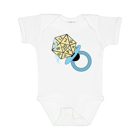 

Inktastic Natural 20 Pacifier Gift Baby Boy or Baby Girl Bodysuit