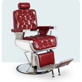thumbnail image 1 of Leather Hairdresser Vintage Barber Chair Esthetician Beauty Cosmetic Lounge Spa Armchairs Pedicure Professional Stuhl Furniture My Lux Decor Round, 1 of 16