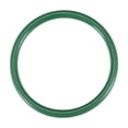 thumbnail image 2 of Uxcell 25mm OD 21mm ID 2mm Width Seal Fluorine Rubber O-Rings Green 10 Pack, 2 of 5