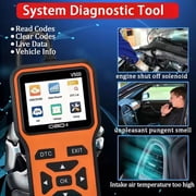 JIhuahe OBD2 Scanner Diagnostic Tool, Engine Code Reader with DTC Scan, Data Stream, I M Readiness for All Cars, Trucks, V500 Scan Tool