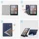 thumbnail image 4 of Cubierta Cáscara Origami Pie A Prueba Golpes para Kindle Colorsoft Signature Edition, 4 of 9