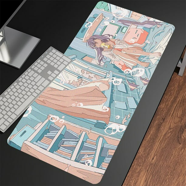 Alfombrilla de ratón grande de 100x50cm, alfombrilla de ratón grande para ordenador, alfombrilla de ratón para Gaming qiuyongming unisex