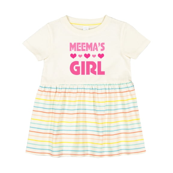 Inktastic Meema Girl Granddaughter Girls Baby Dress