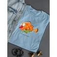 thumbnail image 3 of Occelaris Clownfish T-Shirt Women -Engin Selcuk Designs, Female 3X-Large, 3 of 4
