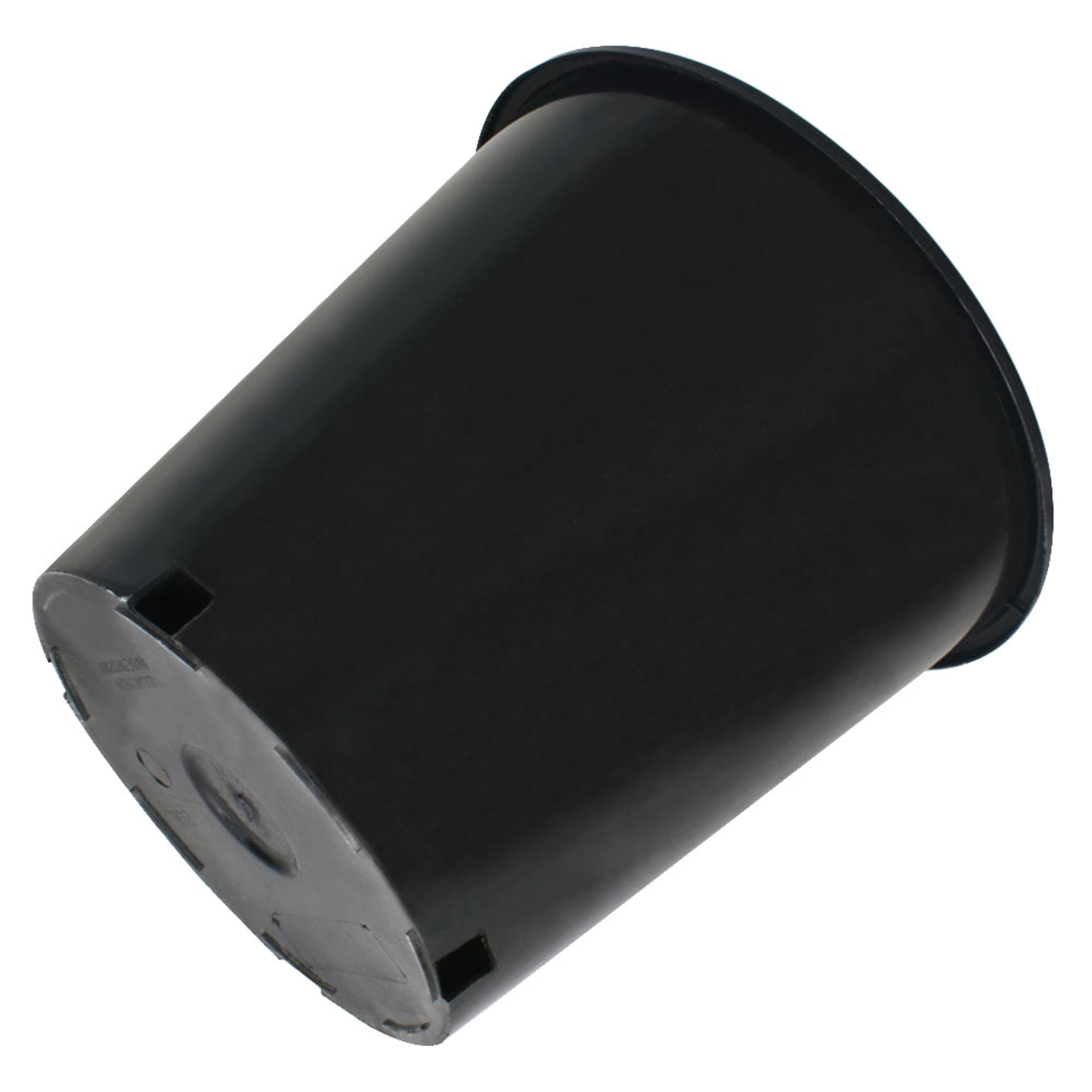 2Gal Black Plastic Nursery Plant Container Garden Planter Pot