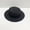 Dark Gray, variant on Men Women Wide Brim Boater Hat – Flat Crown Panama Straw Sun Hat with Grosgrain Ribbon, UPF 30+ Foldable Summer Beach Cap for Men Women Vacation Travel Black,One Size