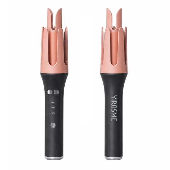 Cordless Automatic Rotating Curling Iron, Portable Hair Curler