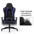 thumbnail image 5 of Staples Vartan Gaming Chair Blue 24326200, 5 of 9