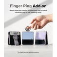 thumbnail image 6 of Ringke Hinge Cover Compatible with Samsung Galaxy Z Flip 4 5G / Z Flip 3 5G, Adhesive Hard PC Hinge Protection Slim Case Attachment with Strap - Dark Gray, 6 of 10