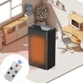 thumbnail image 2 of Calentador eléctrico de ventilador grande para el hogar, Control remoto, máquina de calefacción PTC segura y rápida, hoja de advertencia de bajo consumo, manta eléctrica, 2 of 4