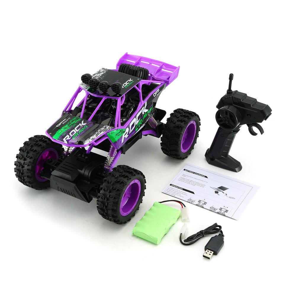 Remote Control 4WD RC Truck Car 2.4G Off-Road 1:12 Scale Stunt Climbing Vehicle 