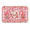 thumbnail image 2 of Non-Slip Welcome Doormat with Heart Pattern for Front Door Entryway, Polyester Indoor Outdoor Rug for Valentine's Day Home Holiday Decor(A), 2 of 8