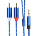 thumbnail image 4 of Cable de audio RCA, 3,5 mm a 2 RCA Cable de audio divisor Cable de audio Hi Fi estéreo grado profesional, 4 of 8