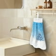 thumbnail image 3 of ZIATUBLE Christmas Trees Hanging Hand Towel Snowflakes Kitchen Hand Towels Set 3 Pack Decorative Hand Towels for Bathroom with Loop Fast Drying Dish Towel Hand Towels Decor Accessories, 3 of 7