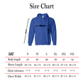 thumbnail image 5 of Gildan Heavy Blend Zip Up Hoodie, Midweight Hoodie, Fleece Hooded Sweatshirt, Royal, 2XL, 5 of 5