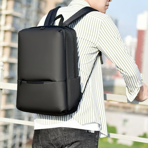 Large Capacity Computer Backpack, Business Leather Film Backpack, Succinct Business Travel Bag