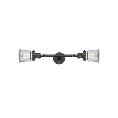

Innovations Lighting 208L Small Canton Small Canton 2 Light 25 Wide Bathroom Vanity Light