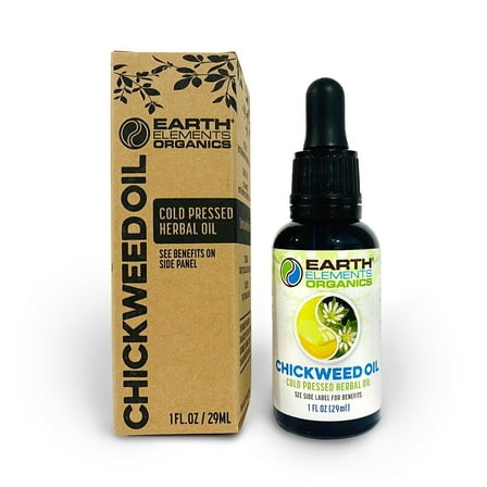 Chickweed Oil, Soothing Herbal Remedy, Organic Skincare for All Skin Types - 1 fl oz