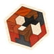 thumbnail image 2 of Rompecabezas Tangram de madera, rompecabezas educativo, juego lógico de colores para aprendizaje temprano 16 bloques, 2 of 9