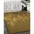 thumbnail image 2 of Ahgly Company Indoor Square Patterned Dark Bronze Brown Area Rugs, 5' Square, 2 of 6
